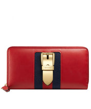 Gucci Sylvie leather zip around wallet 476083