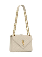 Medium Envelope Monogram Matelassé Leather Shoulder Bag