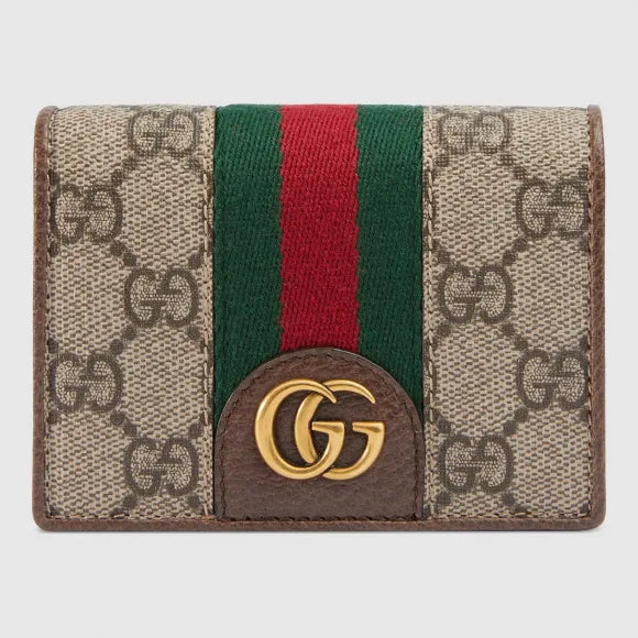 Gucci card case wallet