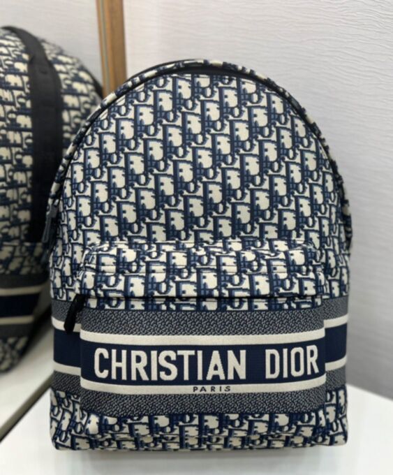 Dior Diortravel Backpack Dark Blue