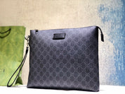 2 colors letter print clutch bag