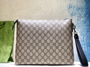 2 colors letter print clutch bag