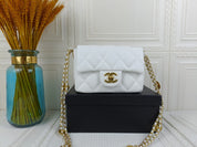 2 colors Small gold coin chain bag