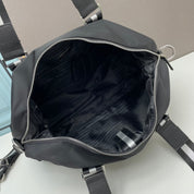 low-profile luxury black travel bag bag