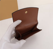 4 colors cowhide coin card case