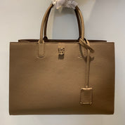 3 colors cow leather large tote bag