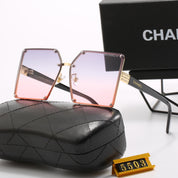 6-color stylish CC letter sunglasses