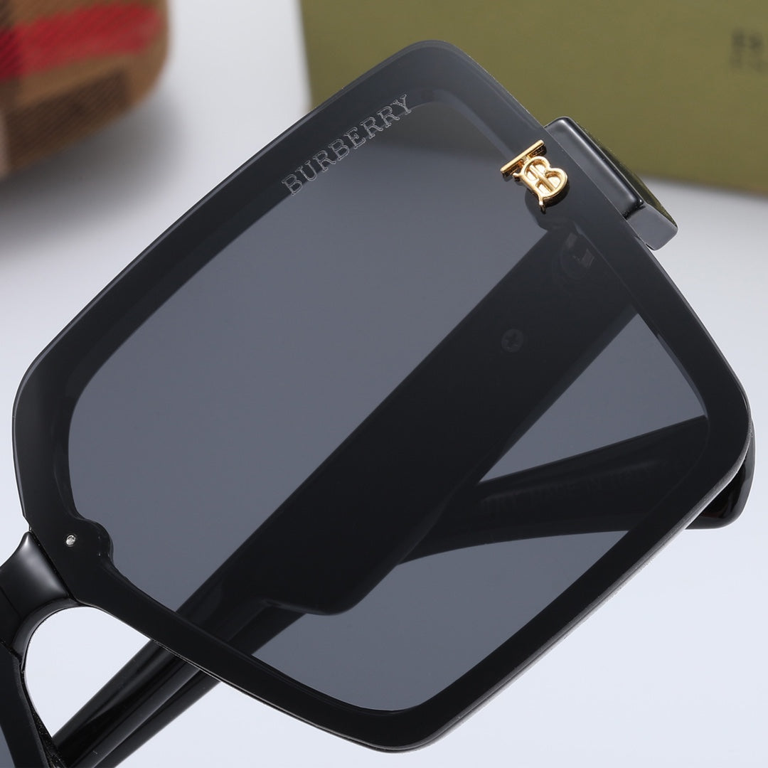 6-color stylish B-letter temple sunglasses