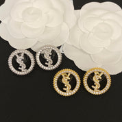 Fashion YS rhinestone earrings