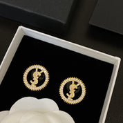 Fashion YS rhinestone earrings