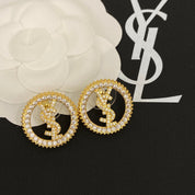 Fashion YS rhinestone earrings