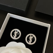 Fashion YS rhinestone earrings