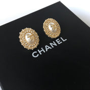 Fashion CC Pearl Earrings