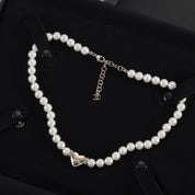 CC Pearl Love Necklace