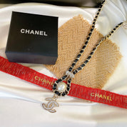 CC Pearl Pendant Necklace