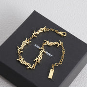 Classic YSL letter bracelet