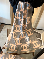 Fashion CC letter scarf