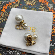 Fashion CD Pearl Earrings