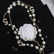 Fashion CC Pearl Necklace