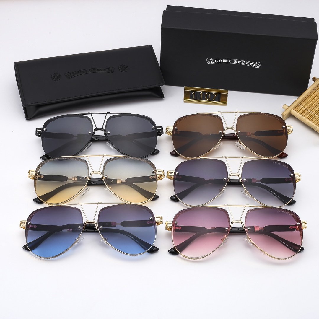 6 Color Women's Sunglasses—1107