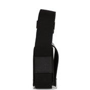 Hermès Geta Black Chevre Palladium Hardware