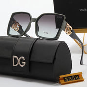 7-color fashionable DG letter temple polarized sunglasses