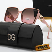 7-color fashionable DG letter temple polarized sunglasses