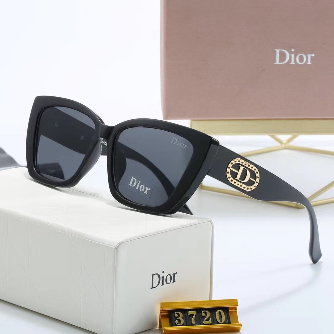 8-color fashionable CD letter polarized sunglasses