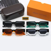 4-color fashionable four-leaf clover letter polarized sunglasses