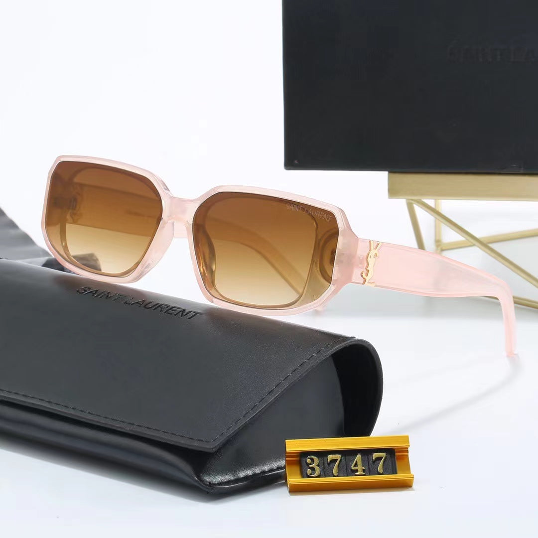 6-color fashionable YSL letter sunglasses