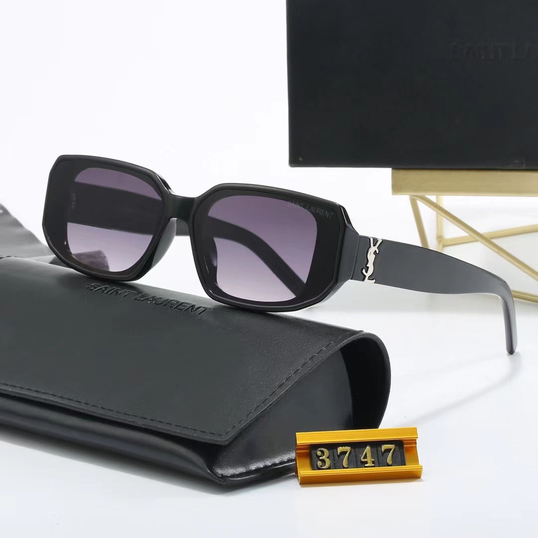 6-color fashionable YSL letter sunglasses