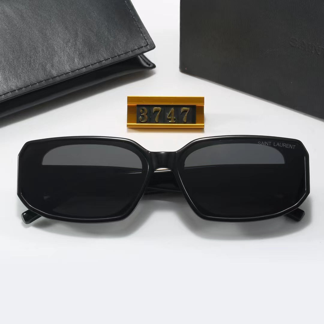 6-color fashionable YSL letter sunglasses