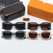 4-color fashionable four-leaf clover temple polarized sunglasses