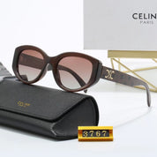 4-color fashionable CE letter temple polarized sunglasses