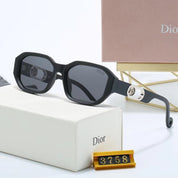 4-color fashionable CD letter temple polarized sunglasses