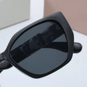 6-color fashionable CD letter temple polarized sunglasses