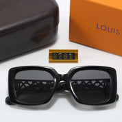 4 colors fashionable L letter temple polarized sunglasses