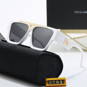 4-color fashionable DG letter temple polarized sunglasses