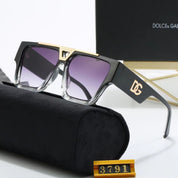 4-color fashionable DG letter temple polarized sunglasses