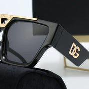 4-color fashionable DG letter temple polarized sunglasses