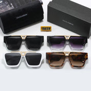 4-color fashionable DG letter temple polarized sunglasses