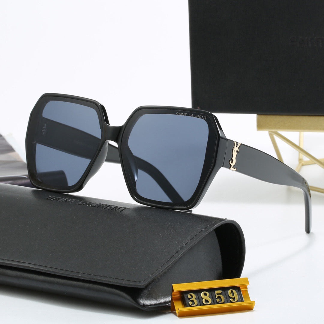 6-color fashionable YSL letter sunglasses