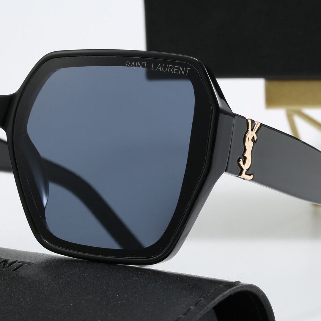 6-color fashionable YSL letter sunglasses