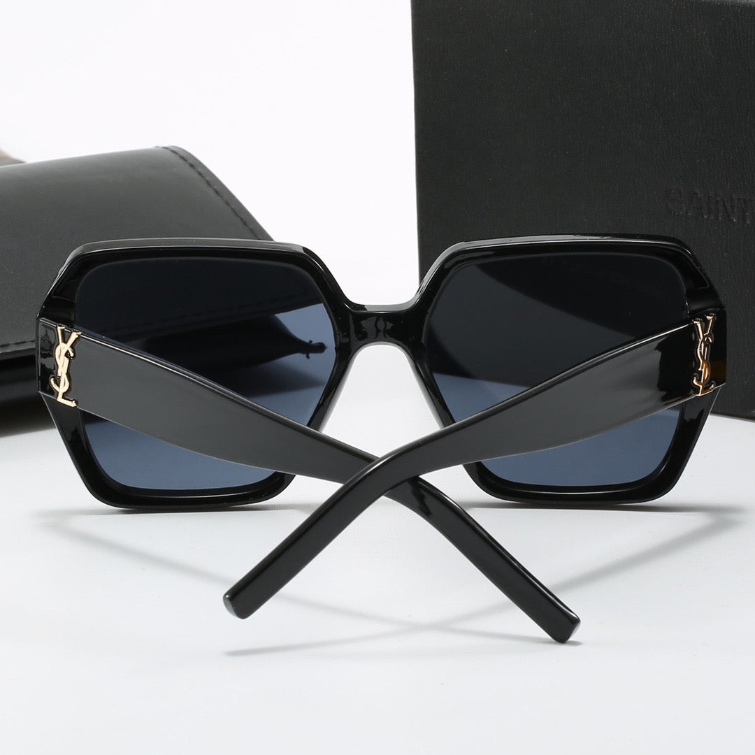 6-color fashionable YSL letter sunglasses