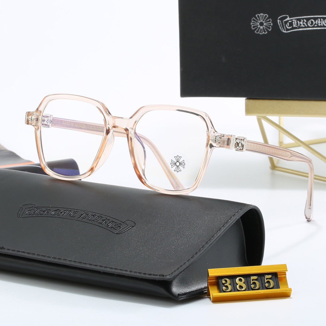 6-color fashionable CBR letter flat glasses