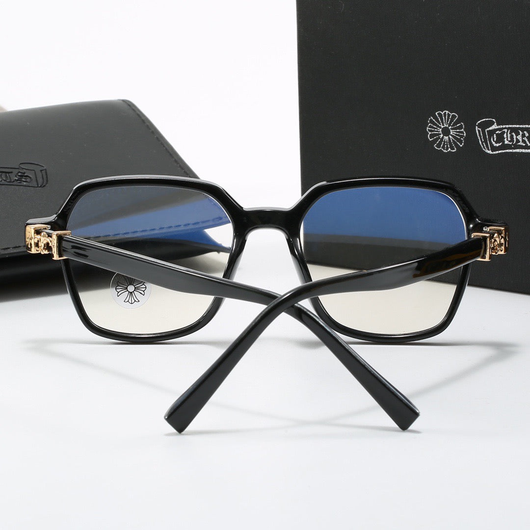 6-color fashionable CBR letter flat glasses