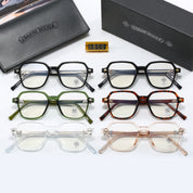 6-color fashionable CBR letter flat glasses