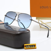 6-color fashionable four-leaf clover L letter sunglasses