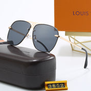 6-color fashionable four-leaf clover L letter sunglasses