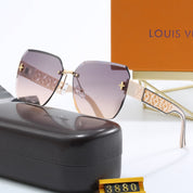 4-color fashionable LV letter sunglasses